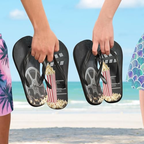 STAYTOP Movie Popcorn Flip Flops Sandals of Men's & Women's,Sandals Beach Slippers Shower Slides4