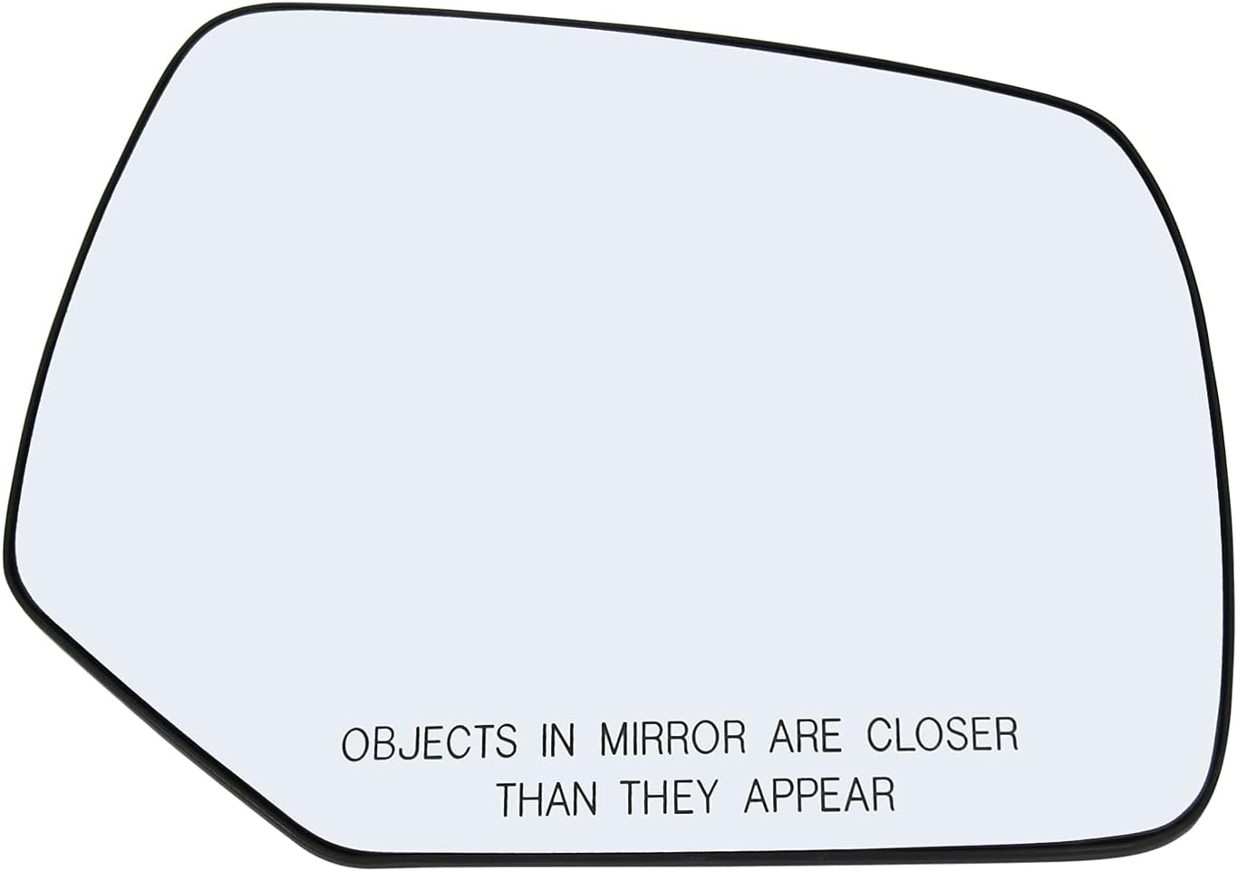 Passenger Side Mirror Glass Assembly With Plastic Backing Plate (Non-Heated) Compatible with 2008-2012 Ford Escape, 2008-2011 Mazda Tribute, Mercury Mariner