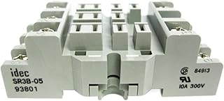 SR3B-05 - Relay Socket, 300V, 15A (10A) - No Clips