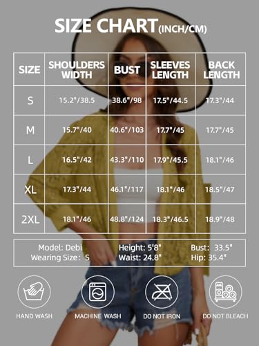 Image of Tanou 2025 Women's Sheer Floral Lace Shrug Cardigans Sweaters Cropped Lightweight 3 /4 Sleeves Bolero Shawl