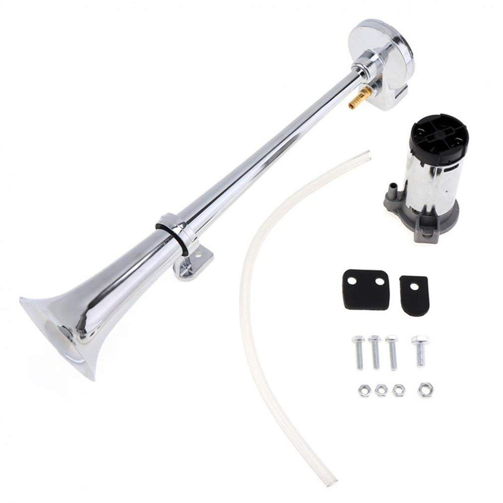 Hupen & SignalhöRner,Hupe 450mm Allgemeine Zwecke 17 Zoll 150DB Laut Auto Air Horn Elektrische pneumatische Steuerung für LKW Auto Autozubehör