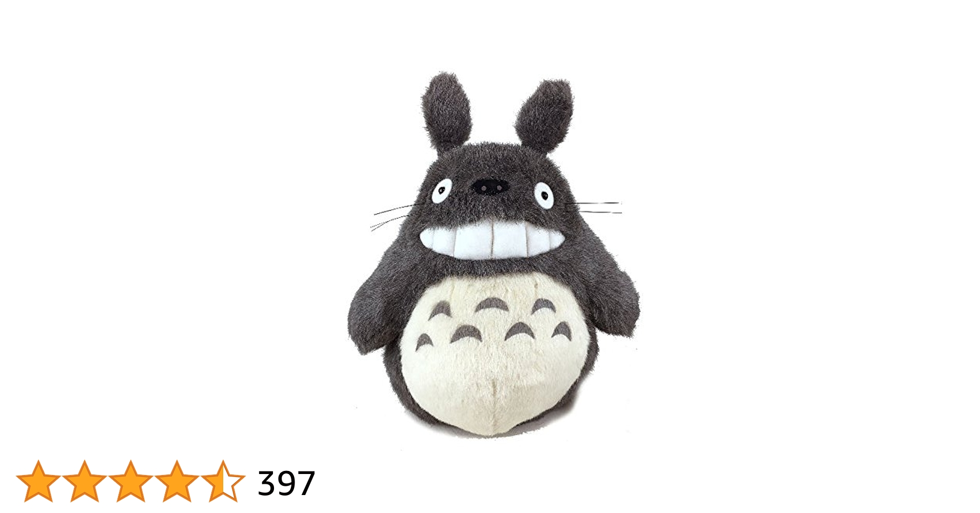 スタジオジブリ となりのトトロ♡ふんわり大トトロ笑い Ｌサイズ♡新品 未使用 となりのトトロ ぬいぐるみ 大トトロ 笑い L｜三鷹の森ジブリ