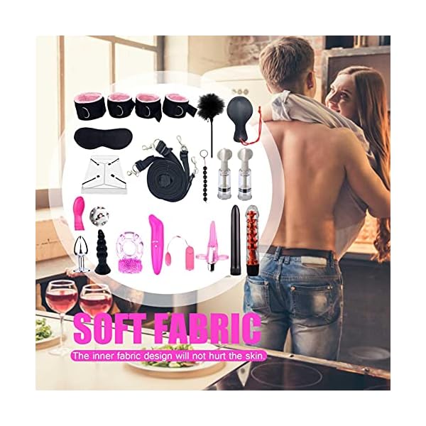 Hualieli 22 Stücke Paare Sex Einstellbare Komfortable Paarliebhaber Spielzeug, Yoga Kit Für Paar Erwachsene Spielzeug… – Bild 7
