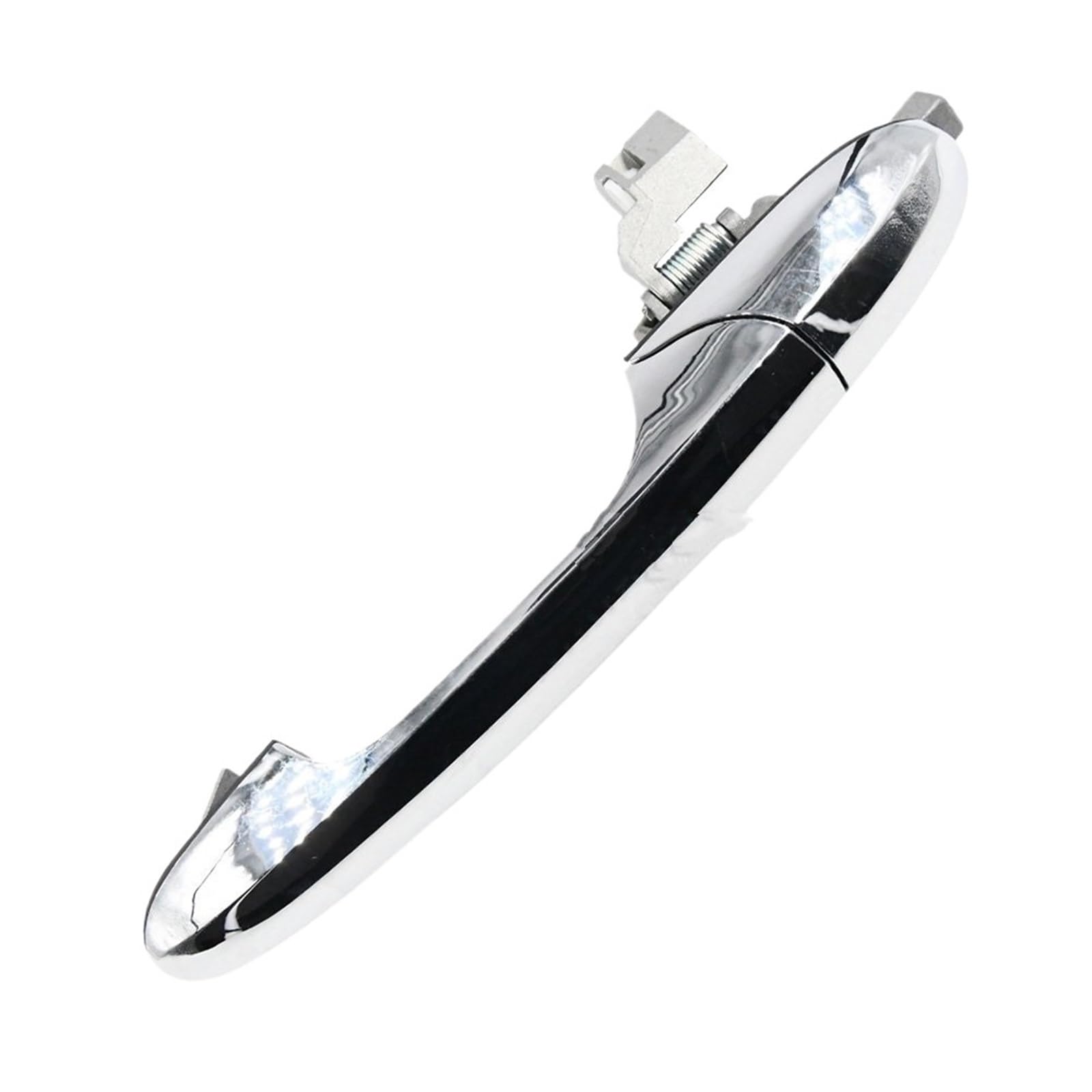 Hguvsjd Rhd Left No Hole Car Exterior Door Handles For Fiat 500 2007-2020 Outer Door Handle With Chrome Lhd 735592014 735592024 Rhd 735592026 735592012(Rhd Left No Hole)