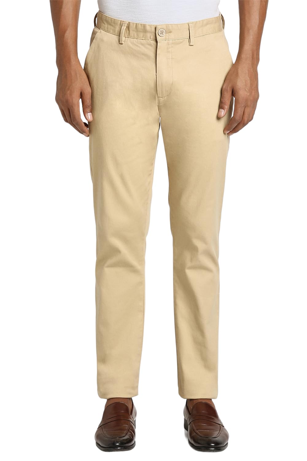 peter england Men Regular Fit Casual Pants-picture-14