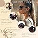 Ponytail Extensions Long 30 Inch Straight Fake Pony Tail Clip in Hair Extension Wrap Around Ponytail Extension for Women (golden mixed-27H613)