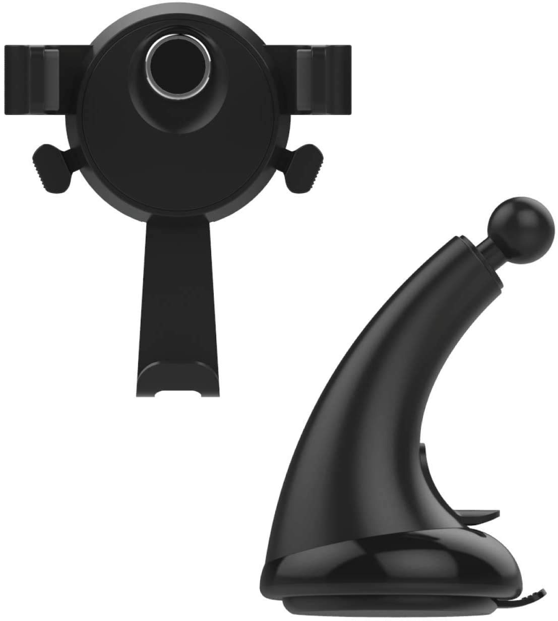 Premier Accessory Group Premier Auto Click Window/Dash Mount, Black