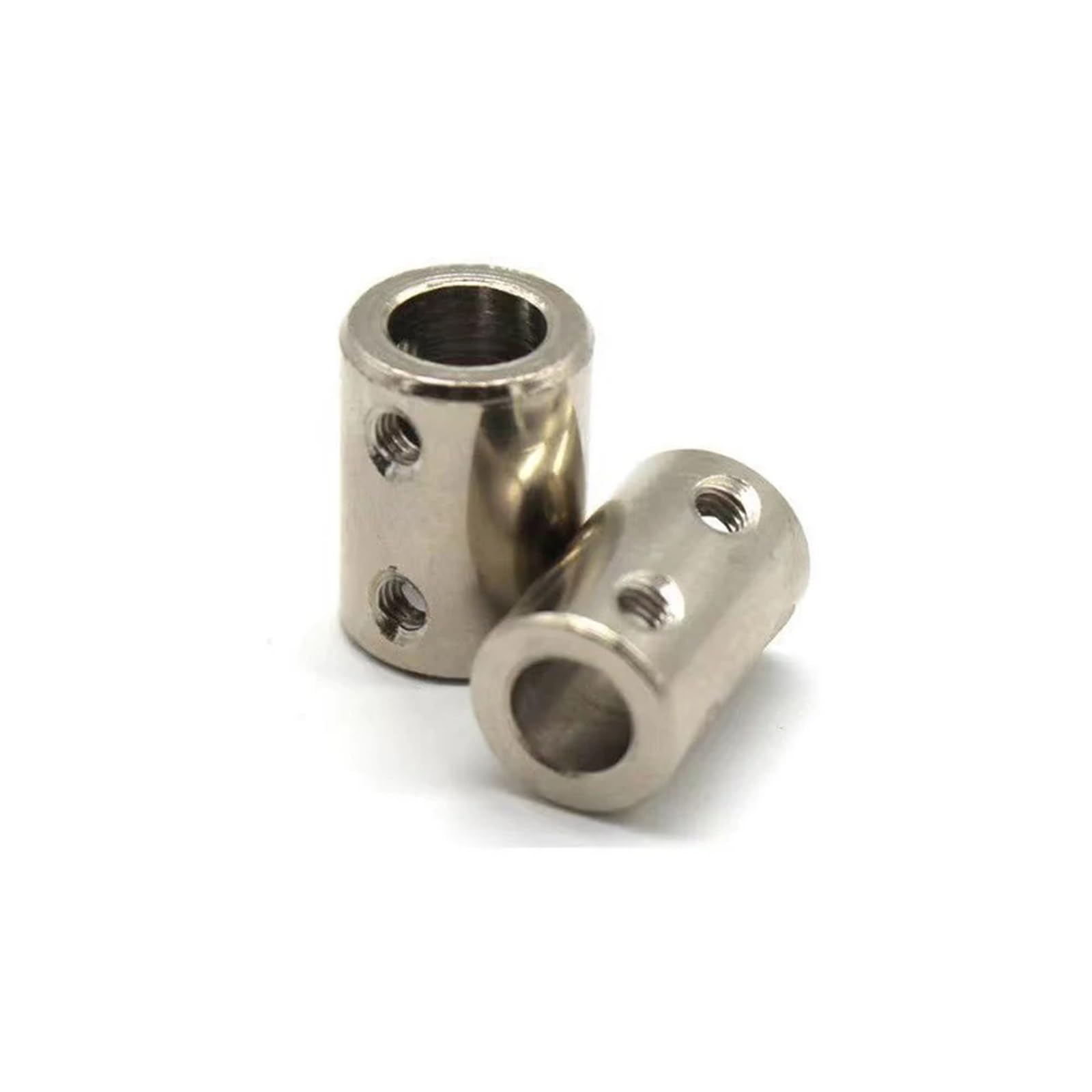 1 pz D14L22/D16L22 Giunto rigido in acciaio Vite fissa Connettore di trasmissione motore Stampante 3D Motore passo-passo Parte Apertura 4X4mm 8X8mm(D14L22 4X5)