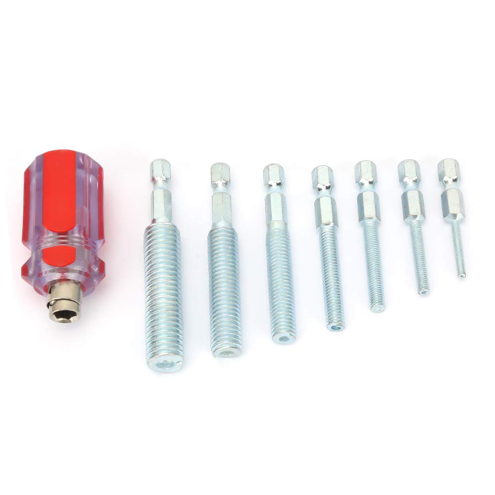 Juego de insertos de reparación de roscas de alambre de acero inoxidable de 142 piezas Juego de manguitos de tornillo de alta resistencia para reparación industrial de elec