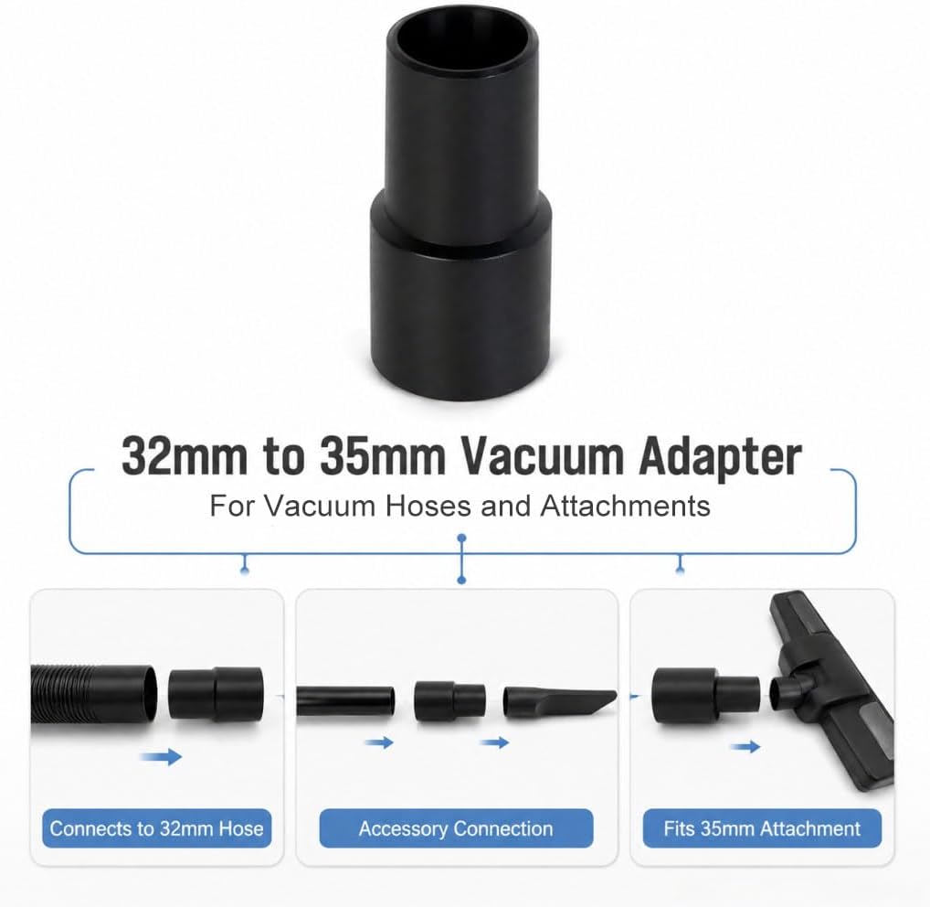 Vacuum Cleaner Attachment Kit for Aerus Lux Legacy 2010-2026, 8 Piece Vacuum Accessories Set with Adapter, Attachments with Brush & Crevice Tools for Home and Car