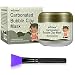 HailiCare Carbonated Bubble Clay Mask 3.52oz + Bamboo Charcoal Cleansing Brushes (Mask+Brush)