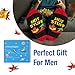 afunnykaggles Christmas Stocking Stuffers for Men Him Birthday Gifts for Men Fathers Day Dad Gifts for Dad Valentines Funny Socks (US, Alpha, One Size, Regular, Regular, Hot Stuff)