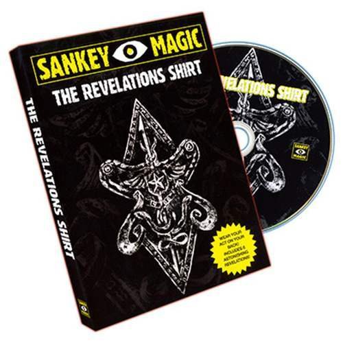 SOLOMAGIARevelations Shirt by Jay Sankey - DVD and T-Shirt (L) - Stage Magic - Magic Tricks and Props