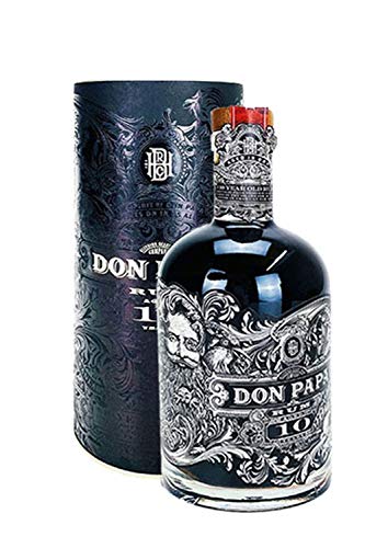 Don Papa Rum 10 Jahre 0,7l (43% Vol) mit Geschenkverpackung Ruhm Ron Spirituose Bar Cocktail Longdrink Rarität- [Enthält…