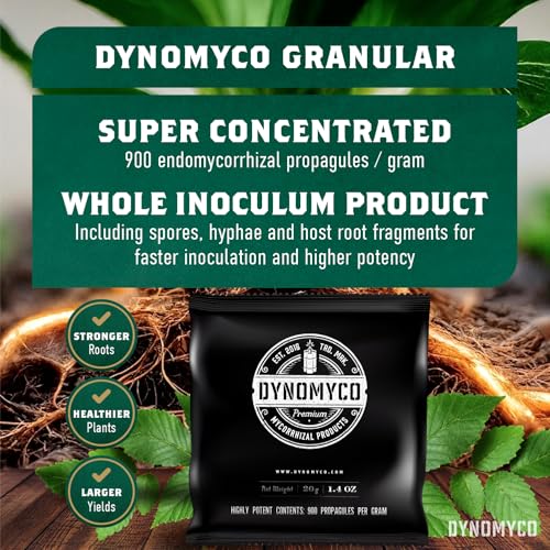 Inoculante Micorrízico Granulado DYNOMYCO 200g + Kit 4-en-1 miniatura 7