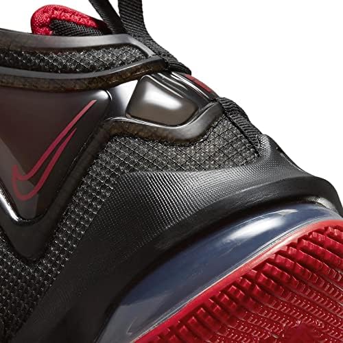Nike Lebron XIX (Big Kid) Black/Black/University Red 6.5 Big Kid M | Image 7