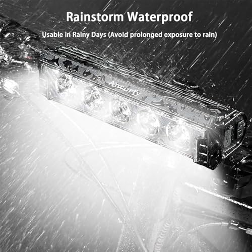 image for Ancorfy Super Bright LED Bike Light, USB Rechargeable Bicycle Headligh