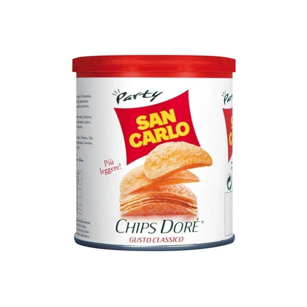 San Carlo Chips Dore' Classico 12 barattoli da 45 gr