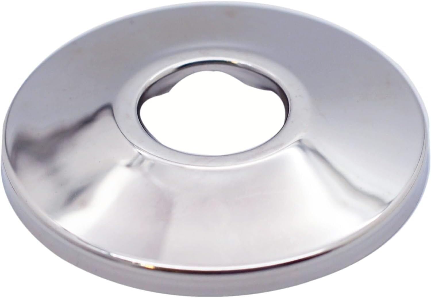 HomeStock Toilet Kit Chrome Finish - 1/2" IPS x 3/8" OD - Bathroom Angle Stop Kit with Riser