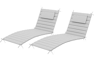 Sundale Outdoor Lounger Cushions - Ultimate Comfort for Your Patio Bliss