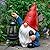 WONDHOME Garden Gnomes Statues Outdoor Decor with Shovel Solar Gnome with Lantern LED Lights,Terrace Xmas Courtyard Lawn Patio Porch Decoration Birthday Christmas Housewarming Gift for Mom Women
