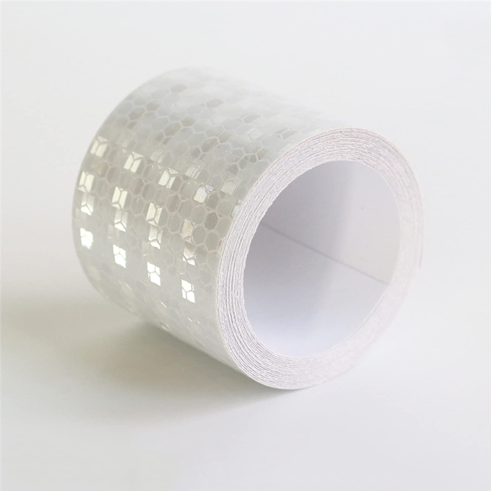 VHcgCGJ reflective tape, Adhesive Hazard Warning Tape Marking for Outdoor Steps(Wit)