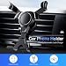 Produktbild Handyhalterung Auto Lüftung Autohalterung Handy Halterung Schwerkraft KFZ Handy Halter für Auto kompatibel mit iPhone 11 11 Pro XS XR X, Samsung S10 S9, Huawei P30 P20 Mate10, Navi bis 6,8 Zoll