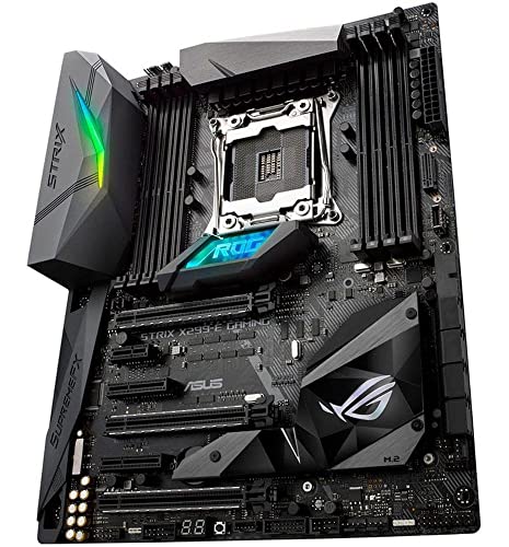 Image of ASUS ROG STRIX X299-E GAMING LGA2066 DDR4 M.2 USB 3.1 802.11AC WIFI X299 ATX Motherboard for Intel Core X-Series Processors