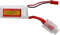 Vista 8 de RC Lipo Battery,350mAh RC Lipo Battery 11.1V 70C Discharge Rate 3S JST Plug Connector for Remote Control Vehicles