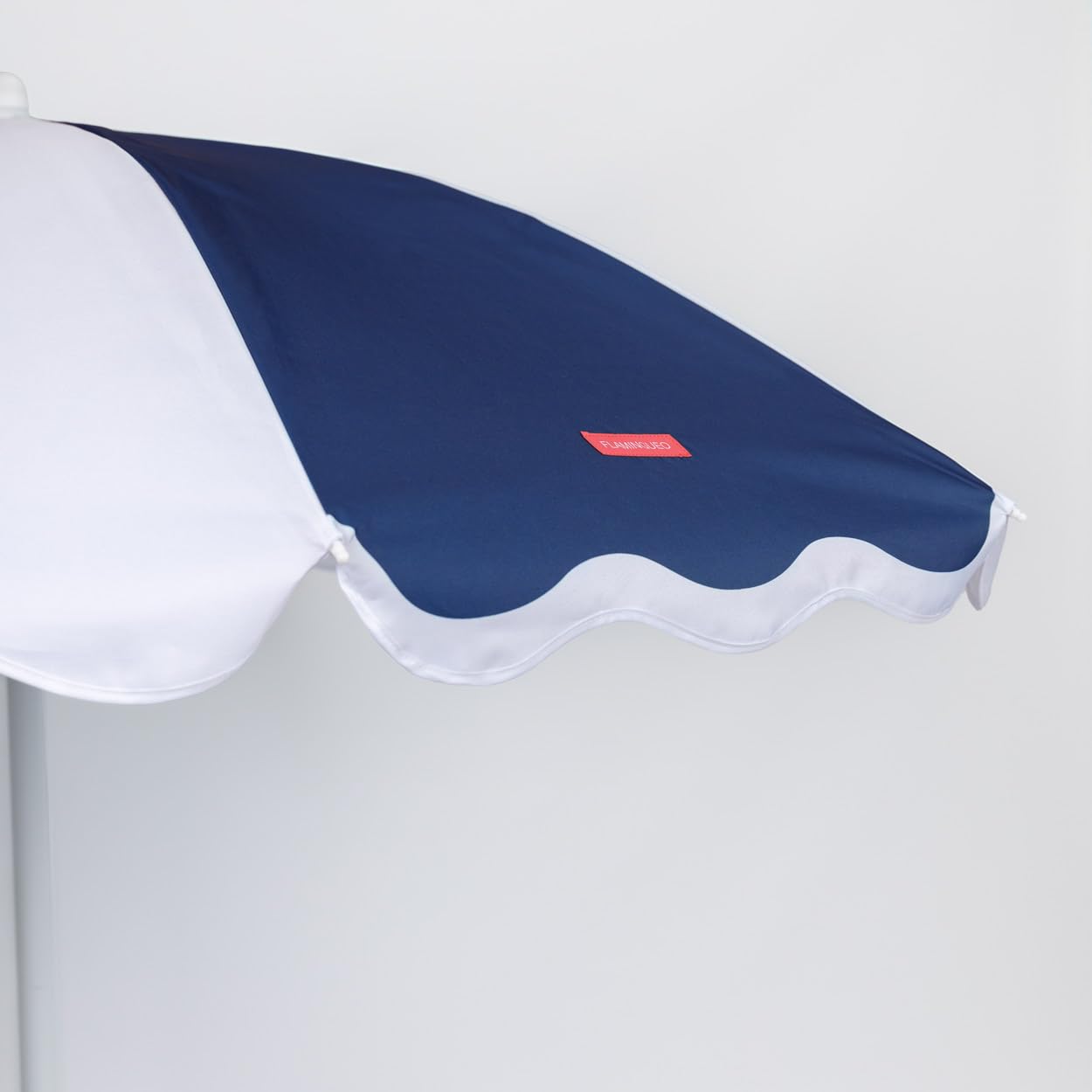 Flamingueo Grand Parasol, Plage, Piscine, Jardin Extérieur, Hauteur et Orientation Réglables, Protection UPF 50+, Polyester, Sac de Transport, 210 x 160 cm