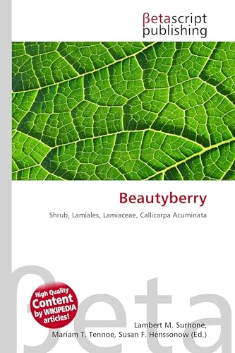 Beautyberry: Shrub, Lamiales, Lamiaceae, Callicarpa Acuminata