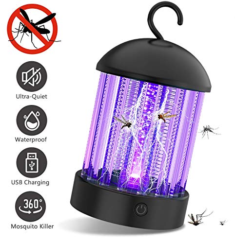 PRANITE BK001 Bug Zapper Electronic Mosquito Killer with Effective 2000V UV Light Non