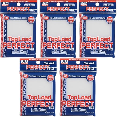 KMC Size Sleeves USA Version 5 Packs of 100