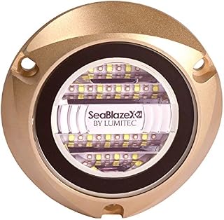 SeaBlaze X2 Underwater Light, Bronze, White/Blue