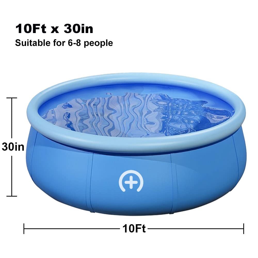 circle inflatable pool