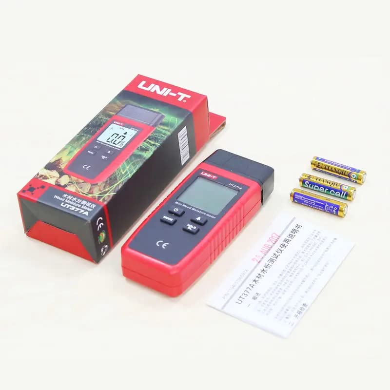 UNI-T Uni-Trend Gas Analyzer UT337A Carbon Monoxide Tester Gas Analyzer Sound and Light Alarm LCD Backlight Display CO Concentration Monitoring