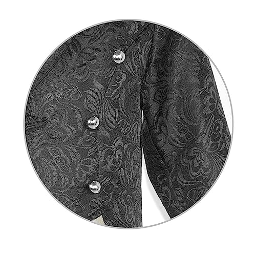 Men's Steampunk Medieval Jacket Gothic Viking Renaissance Vintage Tailcoat Slim Fit Formal Party Tuxedo for Halloween4