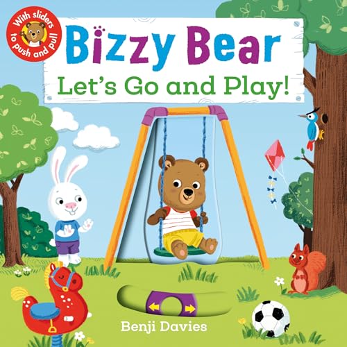 Image of Bizzy Bear: Let's Go and Play: (Interactive Board Book About Playing at the Park for Toddlers - With Sturdy Tabs and Slides to Push and Pull)