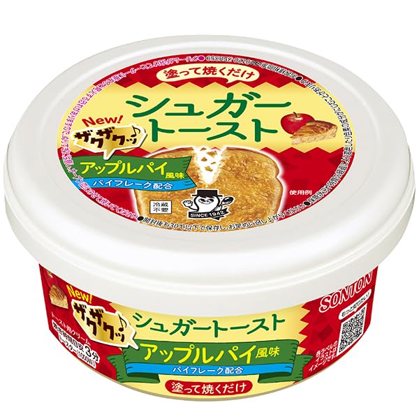 食べかけのポテポッチュシュ Amazon | ソントン シュガートースト ザクザクアップルパイ風味 90g ×6