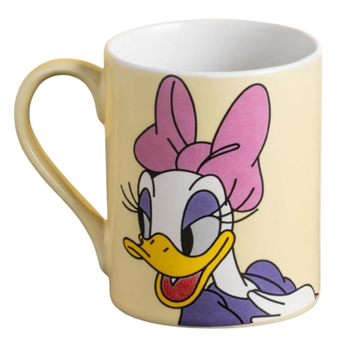 Clay Craft - Official Disney Mugs : Daisy Duck Print, Fine Ceramic Coffee Mug, 360 Ml |Cartoon Character Gift Mug for Kids & Adults | Microwave & Dishwasher Safe-image-25