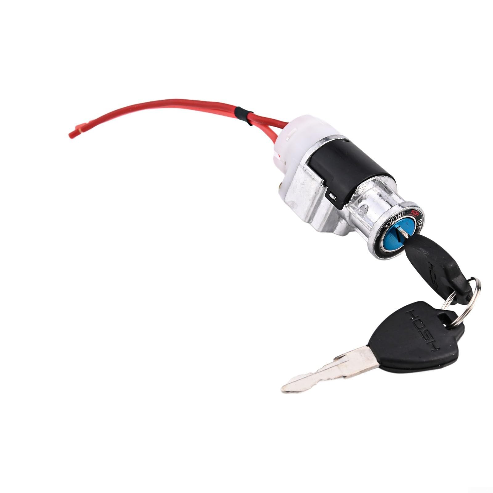 Antivol De Batterie Avec 2 Clés - Universel Pour Vélo électrique, Moto, Scooter - Neuf