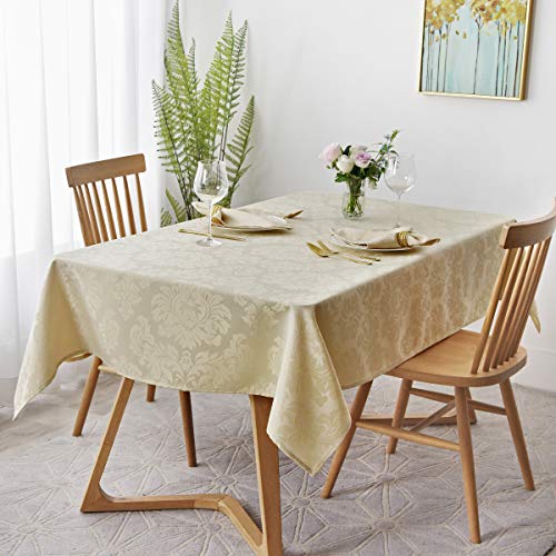 Servilletas de Tela Jacquard 20 x 20 Pulgadas Set de 4 Beige miniatura 1