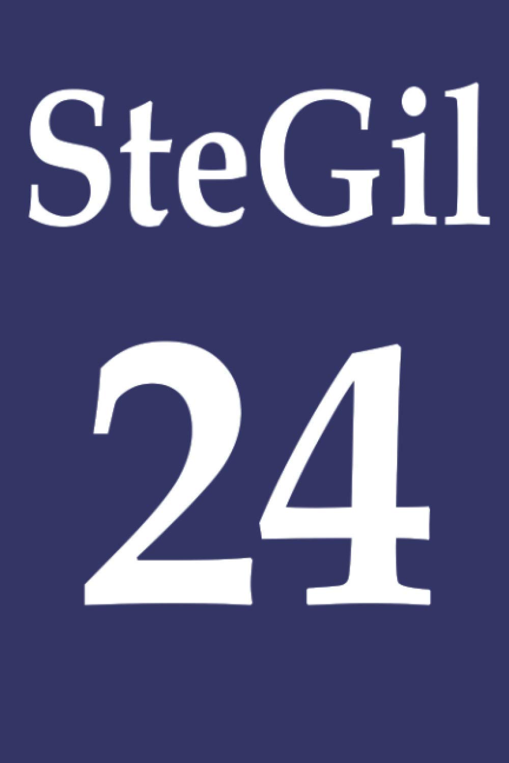 SteGil 24: American football notebook for boys, girls, moms, dads, kids, school notebook, college notebook, office notebook, granddads-grandmoms ... notebook the way you want. Diary, journal