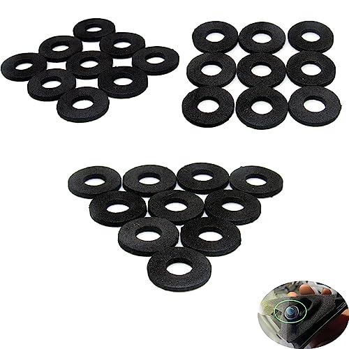 YehVeh 100 Pack Seal Ring Sponge Pad Foam Gasket Sound...