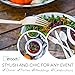 Disposable Wooden Cutlery Elegant Set | 100% All-Natural, Eco-Friendly, Biodegradable & Compostable - Disposable silverware for wedding Pack of 300-7.75” utensils (100 forks, 100 spoons, 100 knives)