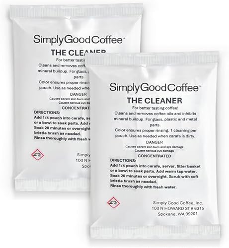 Miniatura 1 de Simply Good Coffee Limpiador. Limpiador de máquina de café y espresso. Quitamanchas sin fosfatos, producto de limpieza de equipos de café natural.