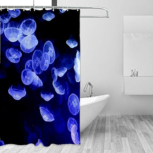 Rideau de douche CHEHONG en polyester imperméable de 152x183 cm - 5
