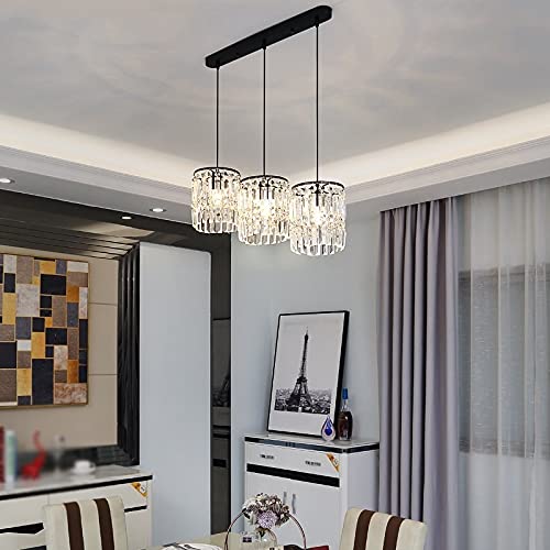Cristal nordique LED pendentif lumière suspendue pour loft