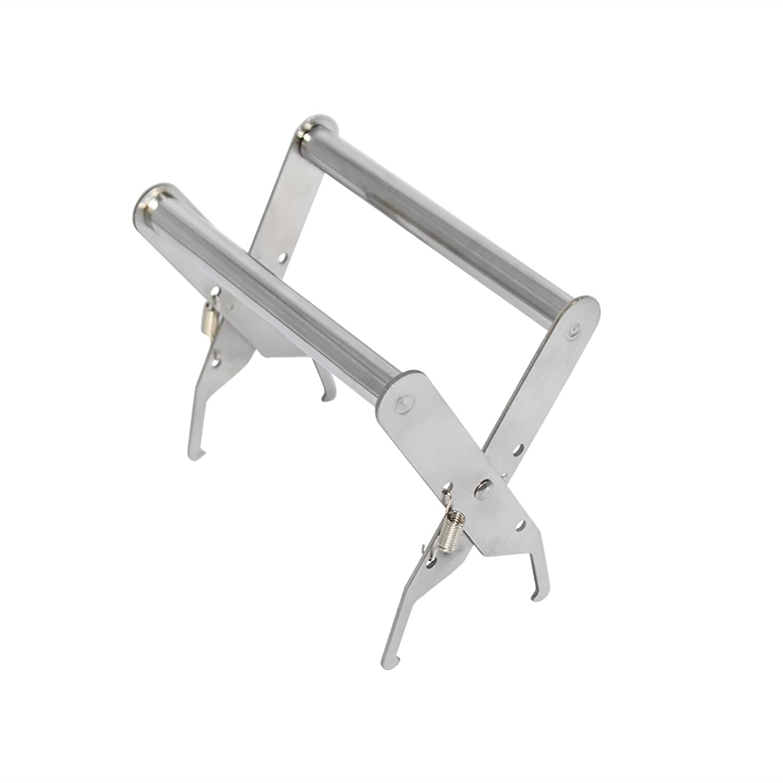 Syrup dispenser نحلة خلية الإطار الفولاذ المقاوم للصدأ حامل التقاط قبضة التبعي تربية النحل حماية النحل ستيغ التقاط قبضة معدات تربية النحل (Color : Frame grip)