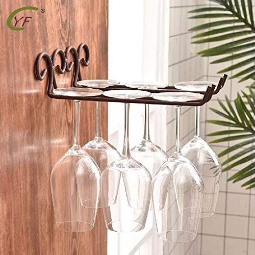 PTGIORE Wine Glass Rack, Rubbed Bronze image 5